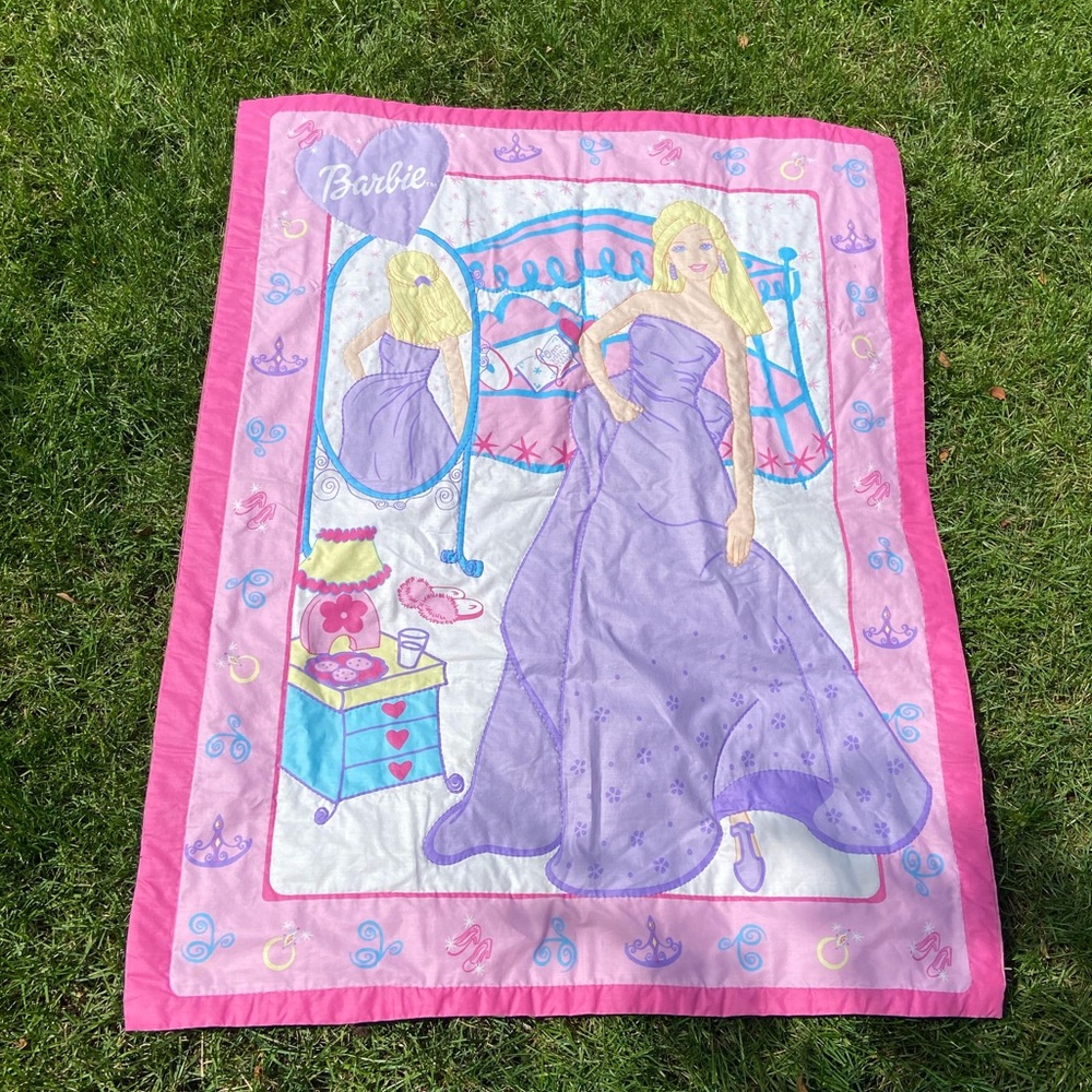 Barbie quilt vintage